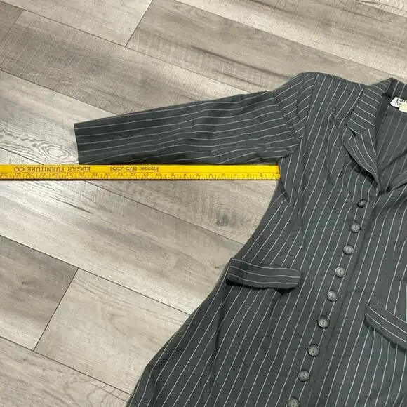 Alyn Paige pinstripe blazer dress size 5/6 - Picture 10 of 12